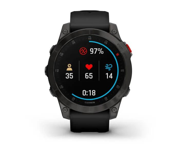 Garmin SMARTWATCH GARMIN Epix 2 Sapphire Czarny - 1466457 - zdjęcie 4